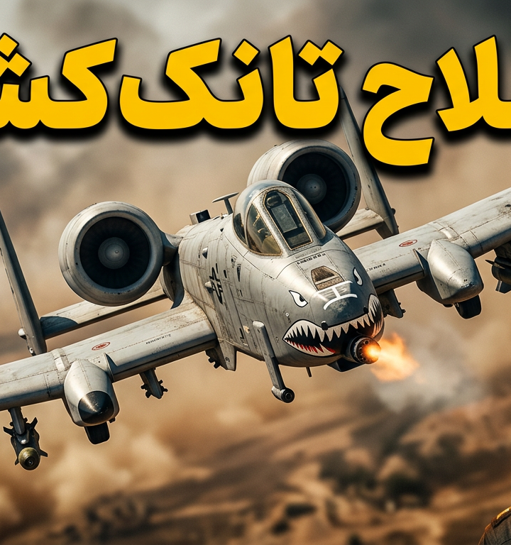A 10 thunderbolt | سلاحی که تانک را در 2 ثانیه نابود میکند