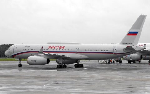 Tu-214PU؛ هواپیمای فرماندهی راهبردی روسیه که در تهران فرود آمد