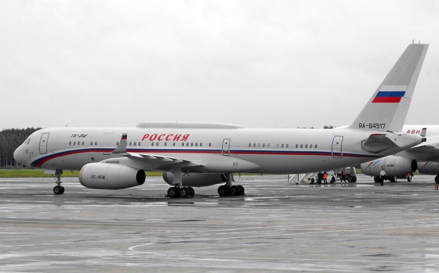 Tu-214PU؛ هواپیمای فرماندهی راهبردی روسیه که در تهران فرود آمد