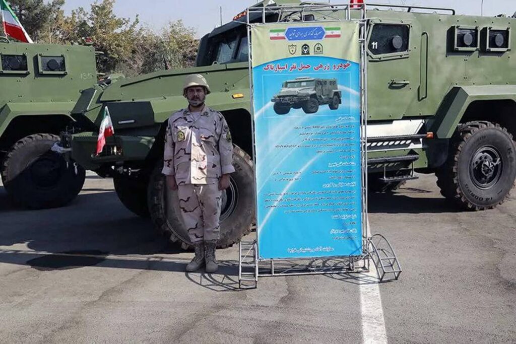 خودروی زرهی ضد مین اسپارتاک ایران