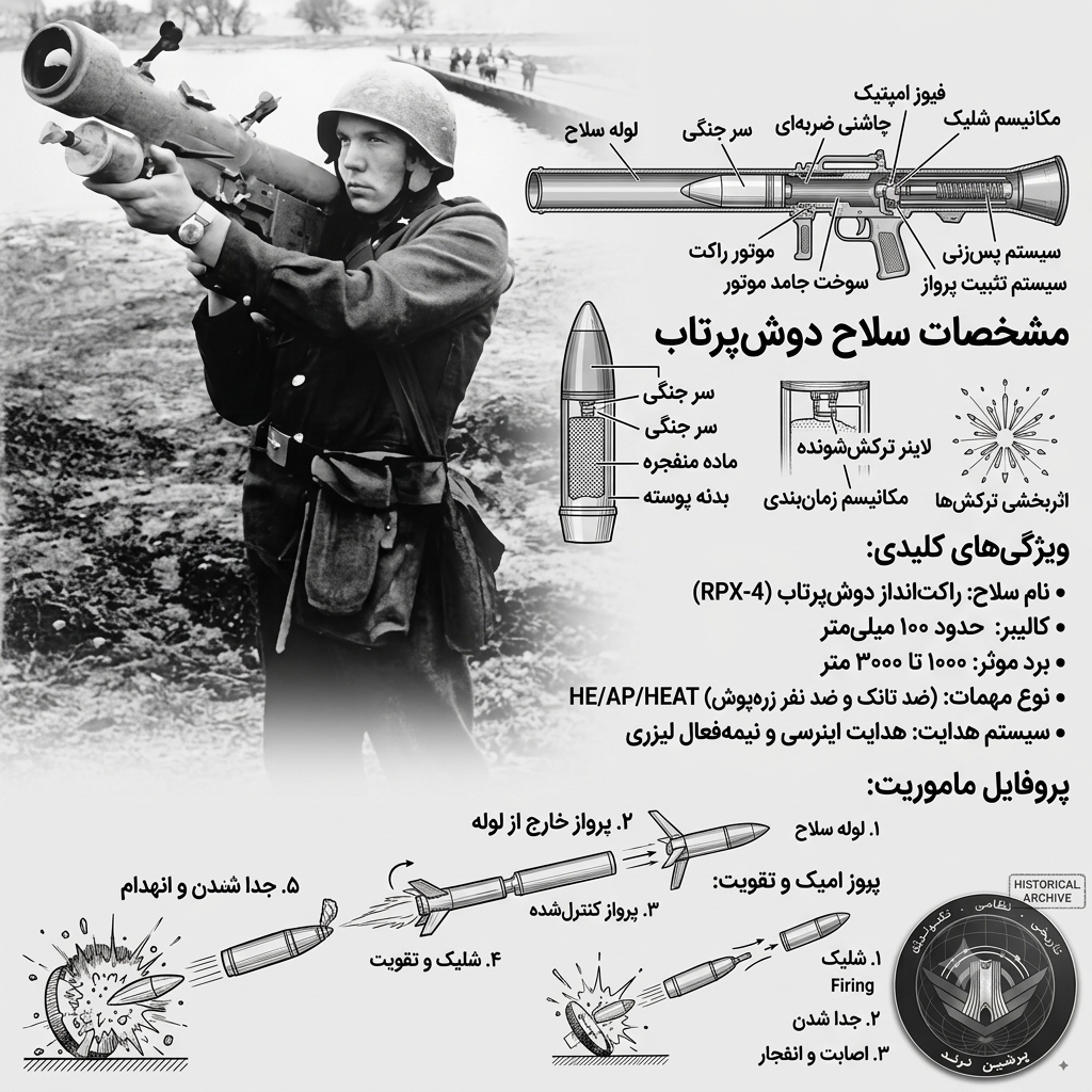 مشخصات موشک دوشپرتاب