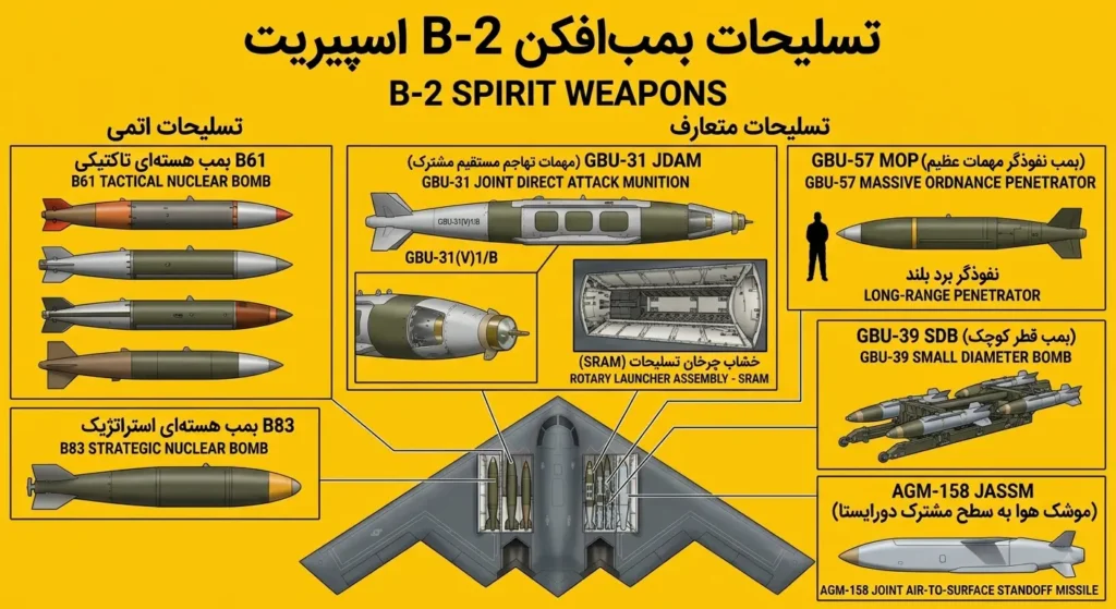 تسلیحات B-2 اسپیریت