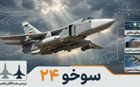 سوخو ۲۴؛ بررسی کامل مشخصات، تسلیحات، قیمت و توان رزمی بمب‌افکن تاکتیکی فنسر