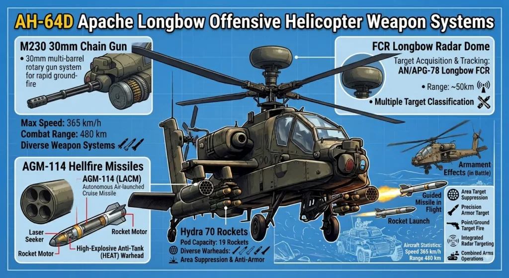 تسلیحات بالگرد AH-64 آپاچی