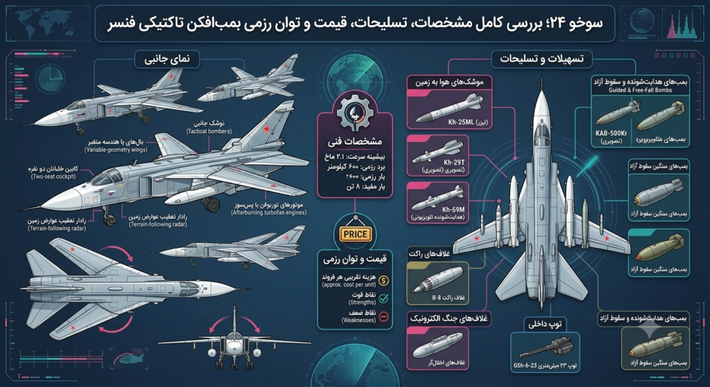 مشخصات کامل سوخو 24