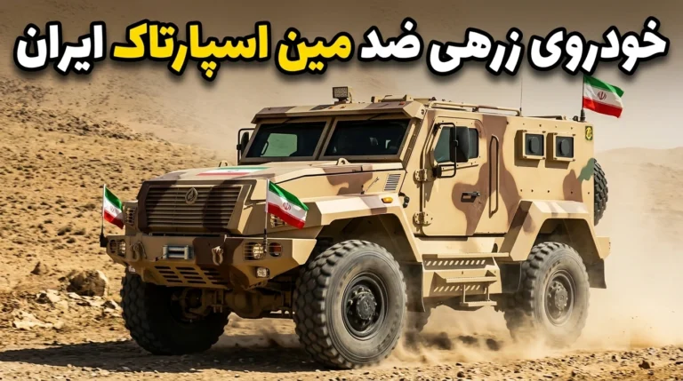 خودروی زرهی ضد مین اسپارتاک؛ بررسی کامل AMN-590951 روسی در  ایران